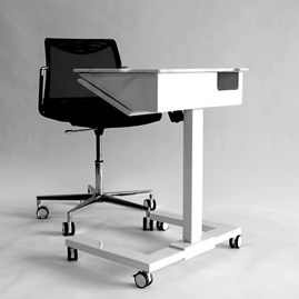 Function Table er et højdejusterbart rullebord.